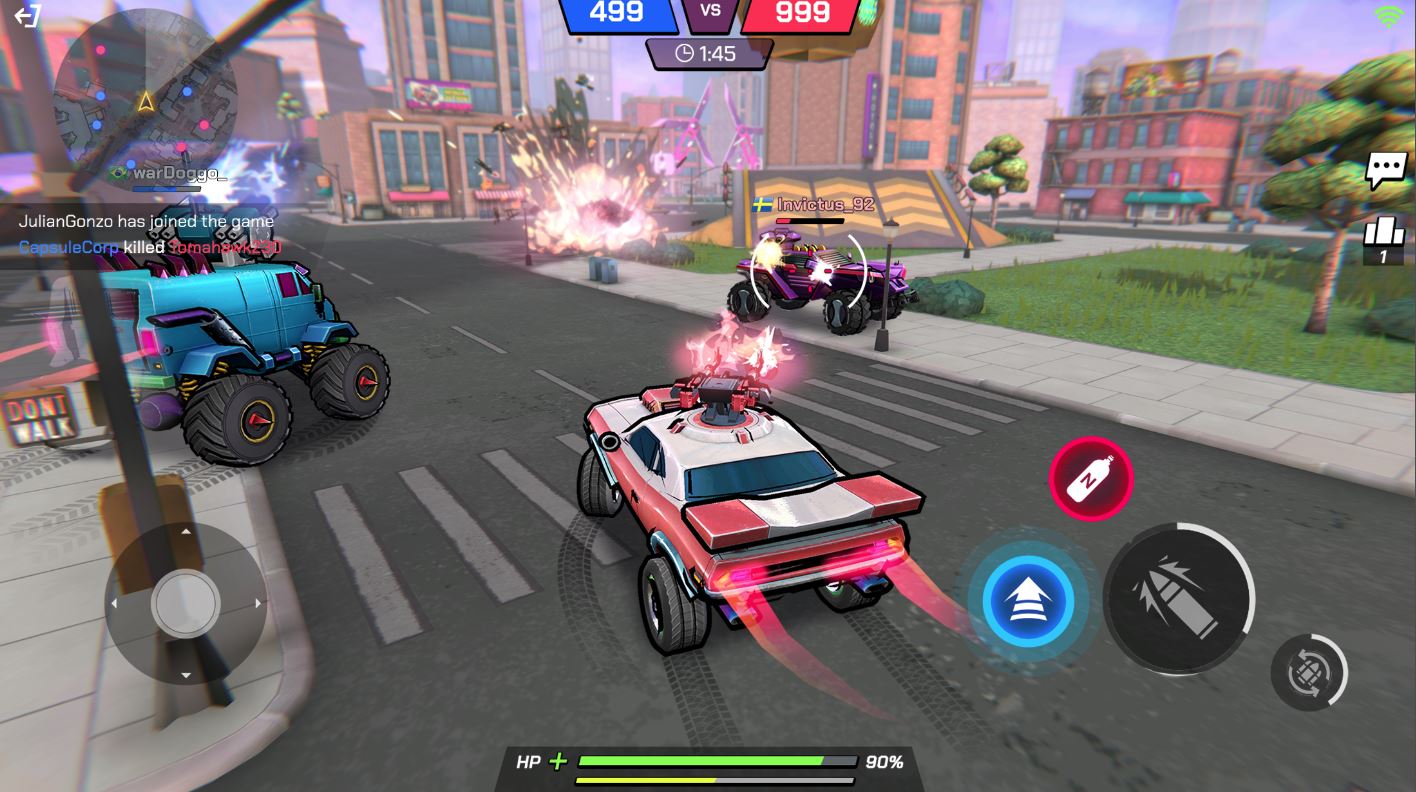 Battle Cars: Fast PVP Arena